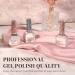 MelodySusie White Gel Nail Polish - 15ML Milky Pink Soak Off UV LED for Salon & DIY Nail Art - Perfect Gift for Women - Buy Online on GoSupps.com