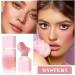 Cream Liquid Blush Soft Cream Blush for Cheeks Matte Creamy Blush Stick Long Lasting Waterproof Face Blushes Natural Blush Makeup-5#Mystery - Buy Online on GoSupps.com