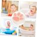 IWOWHERO Baby Facial Cleanser Body Bath Sponge sponges for Bathing Baby Powder Talc- Foam Sponge Bath Shower sponges for Cleaning face Cleansing Pads Powder Puff loofah Toddler - Buy Online on GoSupps.com