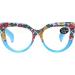 100 Classic Floral Oversized Cat Eye Blue Light Glasses for Women - Anti-Glare Reading Glasses - 3-Pack Spring Hinges - Stylish 3.0x Magnification - Buy Online on GoSupps.com
