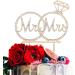 Mr & Mrs Wedding Cake Topper - Sparkling Strass Decoration for Weddings Engagements & Anniversaries - Gold Tortendeko Accessories - Buy Online on GoSupps.com