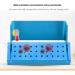 Dekayim Disinfection Box - 30 Holes Aluminum Case for Dental Burs | AutoClavable Tool Holder (Blue) - Shop Internationally! - Buy Online on GoSupps.com