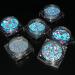 Holographic Nail Glitter - Reflective Laser Silver Nail Powder for Women & Girls - Shiny Pigment in Blue, Purple, Gold - Diamond Sequin Design - Nail Art Decor - Buy Online on GoSupps.com