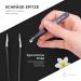 Plucking Fabcare Eyebrow Tweezers with Anti-Slide Coating | Professional Gimmick Tweezers & Etui for Precision Grooming - Buy Online on GoSupps.com