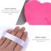 Minkissy 4pcs Heart Shape Makeup Blending Puffs | Soft Cotton Beauty Sponge for Powder Foundation - Large Size - Buy Online on GoSupps.com