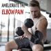 Elbow Compression Sleeve (1 Pair) - Support for Tendonitis Tennis Elbow & Weightlifting - Large Black Brace for Bursitis & Golfer's Elbow - Buy Online on GoSupps.com