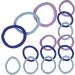 minkissy 3 Boxes Elastic Hairband Scrunchies Hair Ties Cute Hair Ties Hair Accessory for Women Soft Hair Ties Colored Women Hair Accessory Women Hair Scrunchies Towel Ring Nylon Girl Wild - Buy Online on GoSupps.com