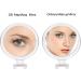 5-Inch 20X Magnifying Mirror | Two-Sided Makeup Mirror with 20X/1X Magnification | Folding Mirror for Makeup, Tweezing, Blackhead & Blemish Removal - Buy Online on GoSupps.com