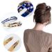 Hyfeel French Hair Forks Tortoise Shell U Shape Updo Hair Pins - 3 Pack Blue Hair Sticks for Women Vintage Hairstyles - Buy Online on GoSupps.com