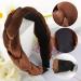 Vintage Brown Boyrot Hair-Ripped Headband | Padded Rockabilly Fashion Accessory for Women & Girls - Buy Online on GoSupps.com