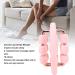 Buy Aonyaybm 18 Wheels Pink Circular Muscle Massage Roller | Multi-Purpose Leg & Hand Massager for Ultimate Relaxation - Buy Online on GoSupps.com