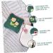 Bestonzon 2 PCS Napkin Storage Bag & Maxi Pad Organizer for Women - Cute Handbag Inserts 15.5x15.5cm - Buy Online on GoSupps.com