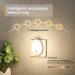 Buy Lyridz Motion Sensor Night Light Socket - Dimmable LED Plug-in for Kids' Bedroom Kitchen & Hallway (2 Pack) - Smart Warm White | International Shipping Available - Buy Online on GoSupps.com