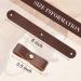 6 Pcs Brown Leather Halter Replacement Breakaway Straps for Horses - Buy Online on GoSupps.com