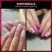 120Pcs Matte Square Fake Nails - Acrylic False Nail Set for Nail Extension - French Square Shaped Tips for Salons and DIY Nail Art - Clear - Buy Online on GoSupps.com