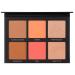 LaRoc Pro - Sculpt and Glow - 6 Shade Highlighter Bronzer and Blusher Palette Pallett Makeup Cosmetic Beauty Colour Color Palette Eyeshadow Eye Shadow