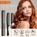 URAQT 3pcs Hairdressing Combs Set - Professional Anti Static Fine Tooth Comb Set for Salon Styling - Buy Online on GoSupps.com