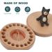 Amosfun Wooden Baby Tooth Fairy Box - Cat Pattern Tooth Saver Storage for Kids Keepsake Memories - Buy Online on GoSupps.com