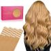If Salife Tape Extensions Real Hair 20Pcs 50g 40cm 16 inch strawberries Blond Remy Invisible Tape Extensions silky straight real hair Extensions Skin Weft Tape In 40cm #16A strawberries blonde