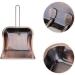 Stainless Steel Dustpan Metal Pan Stainless Steel Dustpan Metal Pan Decorative Dustpan for Household Cleaning Supply Cleaning Sweeping Kitchen Bronze dustpan Light Brown - Buy Online on GoSupps.com