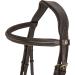 Buy SUNRIDE Hanoverian Bridle with Genuine Leather Reins - Relaxed Riding | Full Brown International Shipping - Buy Online on GoSupps.com