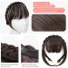 Clip in Fringe Synthetic Headband Bangs Extension Fake Hair Blunt Fringe with Long Sides for Women Natural False Black Brown Blonde Bang Bangs Hair Clip(27B-613) - Buy Online on GoSupps.com