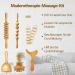 6 in 1 Maderotherapy Set - Anti-Cellulite Wood Massage Device & Lymphatic Drainage Tools for Stress Relief - Buy Online on GoSupps.com