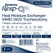 Dynarex Resp-02 Trach HME 1500 T-Shape 50 Count - Tracheostomy Heat Moisture Exchanger with Swivel O2 Port - Buy Online on GoSupps.com
