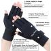 Copper Compression Gloves for Arthritis Pain Relief - 2 Pairs (Large/X-Large) - Hand Support for Carpal Tunnel, Joint Swelling, Rheumatoid - Fingerless Design for Typing - Men and Women - Buy Online on GoSupps.com