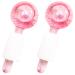 Ice Globes for Facials  2PCS Ice Globes  Facial Globes  Face Globes  Cooling Globes  Facial Massager Tools for Face Neck & Eyes  Daily Beauty  Tighten Skin  Anti Ageing  Reduce Puffy and Wrinkle 1-pink