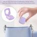 Portable 6-Part Contact Lens Case with Mirror Straw & Tweezers - Ideal for Daily Travel & Work - Buy Online on GoSupps.com