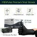 Black Vinyl Disposable Gloves Medium 50 Pack - Latex-Free, Powder-Free Medical Exam Gloves - 3 Mil Thickness - Ideal for Surgical, Home Cleaning, and Food Handling - Pack of 50 - Buy Online on GoSupps.com