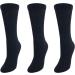 CTM Women's Cushioned Diabetic Crew Socks (3 Pack) - Black, One Size - Buy Online on GoSupps.com