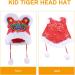 Gadpiparty 2pcs Chinese Hat Kids Chinese New Year Hat Warm Hat Spring Festival Photo Props 31X30X4CM - Buy Online on GoSupps.com