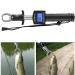 Yosoo Health Gear Fish Lip Gripper & Digital Fish Scale - 25kg Capacity with 1m Tape Measure for Accurate Measurements - Buy Online on GoSupps.com