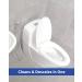 Toilet Gel - Bleach Free Descaler and Cleaner 1 Litre 1 l (Pack of 1) - Buy Online on GoSupps.com