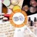 35 Aluminum Cosmetic Jars - Empty Metal Taps for Lip Balm Creams & Nail Art | 5ml Sample Cans - Buy Online on GoSupps.com