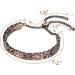 RainSo Women Pure Copper Magnetic Therapy Bracelet for Arthritis Pain Relief - Adjustable Design, Pink Crystal in Display Box - Buy Online on GoSupps.com