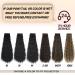 22-Inch Heat-Resistant Black Wavy Ponytail Extension - Stamped Glorious Wrap Around Hairpiece for Women - Buy Online on GoSupps.com