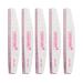 Professional Nail File Double Sided Grit 80/100 Buffer Emery Board Manicure Tools for Nail Grooming and Styling Acrylic Gel Nail Buffer File Block Nail Polisher - 15 Pcs (80/100)