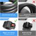 LEICHTEN 4 Feet Coiled Bike Cable Lock with Keys | High Security Heavy Duty Key Lock for Bicycle Outdoors | 1/2 Inch Diameter | Includes Mounting Bracket - Buy Online on GoSupps.com