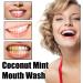 Premium Stainless Steel Tongue Scraper for Adults | Deep Clean Fresh Breath & Stain Removal | Mouth Care Set with Coconut Mouthwater - Buy Online on GoSupps.com