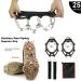 Ykall Ice Cleats Traction Snow Grips with 25 Stainless Steel Spikes - Anti Slip for Men, Women, and Kids - Ideal for Hiking, Fishing, Walking, Climbing - Large Size for Mountaineering - Buy Online on GoSupps.com