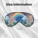 Pretty Unicorns Unisex Adjustable Blackout Sleep Eye Mask - Perfect for Home Travel Yoga & Office Naps - Buy Online on GoSupps.com