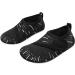 JIASUQI Kids Water Shoes Quick Dry Barefoot Aqua Socks - 12/12.5 UK Child, Black - Buy Online on GoSupps.com