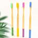 Eco-Friendly Plastic-Free Bamboo Toothbrushes 4-Pack | Sustainable Oral Care - Buy Online on GoSupps.com