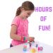GirlZone Unicorn Lip Gloss Kit - DIY Lip Balm Set for Kids | 22-Piece Gift with Makeup Bag | Fun Girls Toys - Buy Online on GoSupps.com