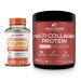 Wholesome Wellness Liposomal Vitamin C Capsules + Multi Collagen Protein Powder Hydrolyzed Bundle