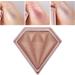 Face Highlighter Palette Long Lasting Shiny Glitter Easy to Apply Highlighter Powder for Dating (04# Ginger Color) - Buy Online on GoSupps.com