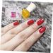 2pcs nail glass crystal cup Glass Nail Cup Transparent Glass Dappen Dish containers with lids monomer acrylic nail liquid dish Liquid Styling nails glass jar manicure 4X4cm Transparent Color 2 - Buy Online on GoSupps.com